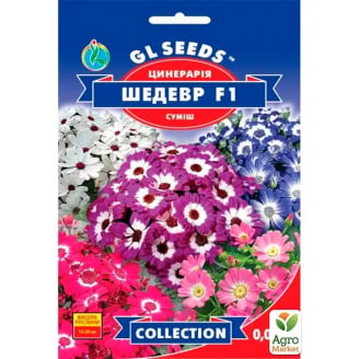 Цинерарію Шедевр F1 ТМ GL SEEDS 0,01г