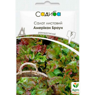 Салат листовой Американ Браун ТМ Садиба центр 5г
