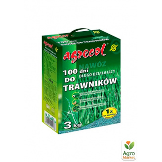 Добриво тривалої дії для газону (100 днів) 21-5-8 ТМ Agrecol 3кг