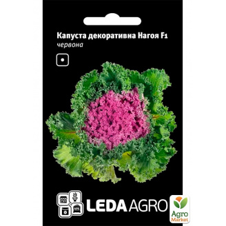 Капуста декоративная Нагойя F1, красная ТМ Leda Agro 10шт