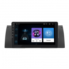 Штатная магнитола Lesko BMW 5 серии IV E39 Рестайлинг 2000-2004 9" 1/16 Wi-Fi Optima GPS Android (8433-33280)