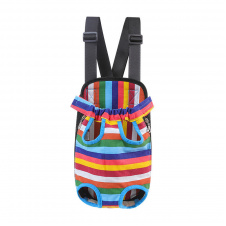 Рюкзак-кенгуру для животных No Brand DT834 Rainbow L переноска котам собакам
