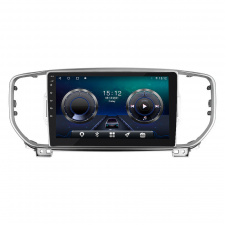 Штатная магнитола Lesko для Kia Sportage IV Рестайлинг 2018-н.в. 9" 4/64Gb/ 4G/ Wi-Fi/ CarPlay Premium