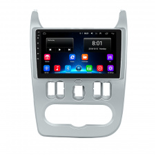 Штатная магнитола Lesko Renault Logan I Рестайлинг 2009-2015 9" 2/32Gb/ Wi-Fi Optima GPS Android (9818-35632)