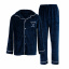 Мужская пижама Lesko CK-208 Dark Blue XL (13715-90674) Гуляйполе