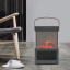 Тепловентилятор керамический с пультом Lesko YND-BL-02 Flame Черный (13699-90353) Киев