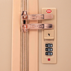 Чемодан Semi Line 24" M 60 л 66x43x26 см Golden (T5912-2) Покровск