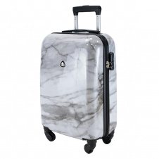Валіза Semi Line 20" S 41 л 56x36x23 см White Marble (T5731-1)