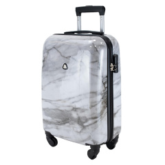 Валіза Semi Line 20" S 41 л 56x36x23 см White Marble (T5731-1) Мукачево