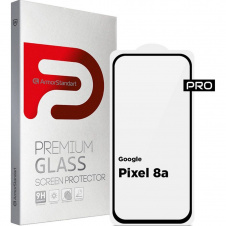 Защитное стекло ArmorStandart Full Pro Glass для Google Pixel 8a Black (ARM77800)