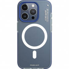 Чохол Blueo Dual Color Matte with MagSafe для Apple iPhone 15 Pro Max Dark Blue (B46-I15PMDBL)