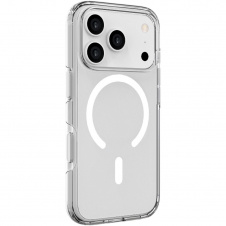 Чехол iLera ClearShell Camera Button with MagSafe для Apple iPhone 17 Pro Max Transparent (ILHsCLCaB17PrMx)