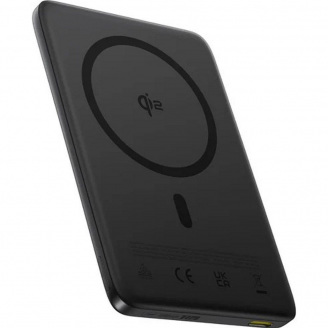 Зовнішній акумулятор Baseus PicoGo Ultra Slim Qi2 10000mAh 27W Black (E0027201)