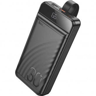 Зовнішній акумулятор Hoco Element J123B 30000mAh 22.5W Black