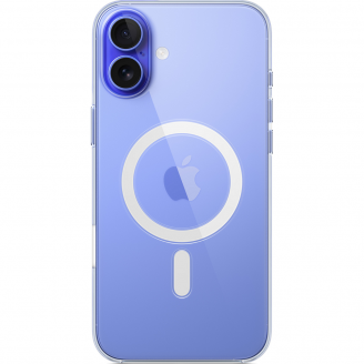 Чохол Apple Clear Case with MagSafe для iPhone 16 Plus Transparent (MA7D4ZM/A)
