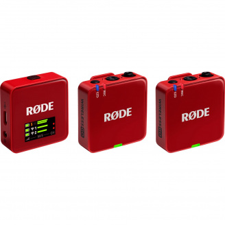Мікрофонна радіосистема Rode Wireless GO Gen 3 Red (WIGOGEN3RED)
