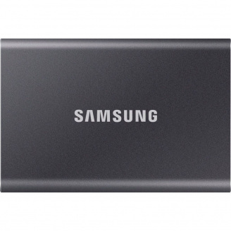 Зовнішній SSD накопичувач Samsung T7 4TB Titan Gray (MU-PC4T0T/WW)