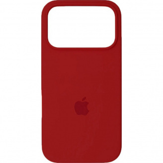Чохол Silicone Case для Apple iPhone 17 Pro Max Berry Red AA