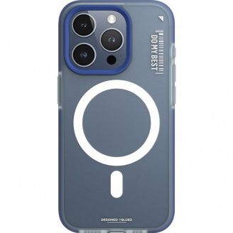 Чохол Blueo Dual Color Matte with MagSafe для Apple iPhone 15 Pro Max Dark Blue (B46-I15PMDBL)