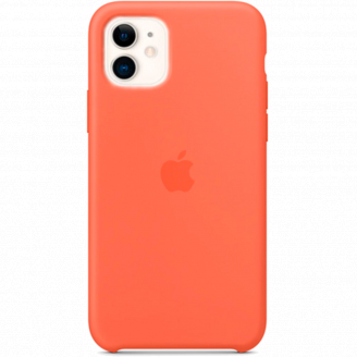 Чохол Silicone Case для Apple iPhone 11 (Clementine) АА