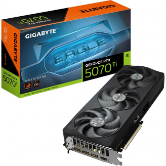 Відеокарта Gigabyte GeForce RTX 5070 Ti EAGLE SFF OC 16G (GV-N507TEAGLE OC-16GD) EU