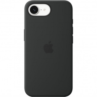 Чохол Silicone Case with MagSafe для Apple iPhone 17e/ 16e Black AAA