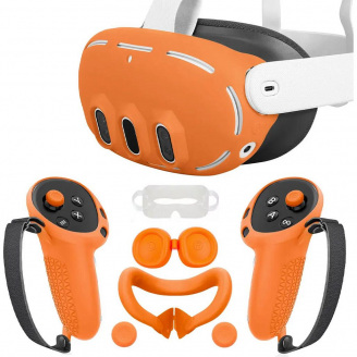 Набір аксесуарів Tahnuhna 6-in-1 VR для Meta Quest 3 Orange