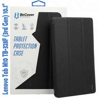 Чохол-книжка BeCover Smart Case для Lenovo Tab M10 TB-328F (3rd Gen) Black (708281)