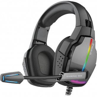 Ігрові навушники REAL-EL GDX-7680 Black (EL124100046)