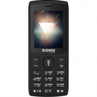 Мобільний телефон Sigma mobile X-style 34 NRG USB-C Black UA-UCRF