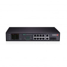 Неуправляемый PoE-коммутатор Provision ISR PoES-08120GCL+2Combo гигабитный