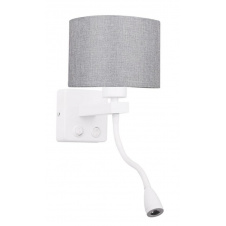 Бра Candellux Polo 18x44 см Белый (21-75383)
