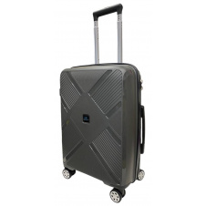 Чемодан Snowball Madisson 53103 S 37 л 55x39x21 см Серый (53103/52/51)