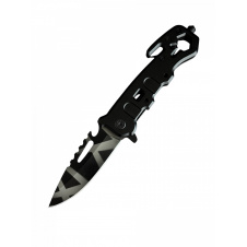 Нож туристический Gorillas BBQ 4100 22 см Черный (KN1038)