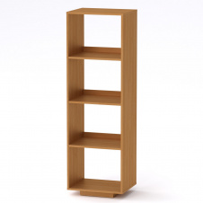 Шкаф книжный Компанит МГ-5 тумба-3 Компанит Ольха (50х40х158 см)