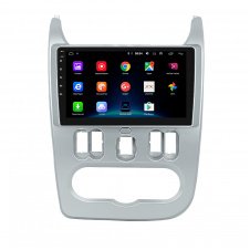Штатная магнитола Lesko Renault Logan I Рестайлинг 2009-2015 9" 2/32Gb/ 4G/ Wi-Fi Premium Android (9818-35631)