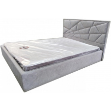 Кровать двуспальная BNB Trinidad Premium 180 х 200 см Allure Серый