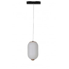Трековый светильник Laguna Lighting 125 Белый Латунь (12563-07)