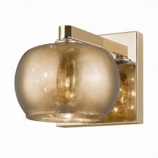 Бра Zumaline Crystal 13x16x12 см Золотистый (ZuW0076-01A-F7HF)