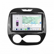 Штатная магнитола Lesko Renault Captur I 2012-2017 9.5" 4/64 QLED CarPlay 4G Wi-Fi GPS 360 Prime (9833-78988)
