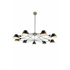 Люстра Laguna Lighting 426 120x100 см Черно-латунный (42663-09)