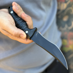 Нож туристический Gorillas BBQ 2249 25 см Черный (KN82) Черновцы