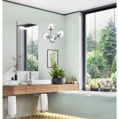 Бра Candellux Best 42x30 см Хром (23-72849) Київ