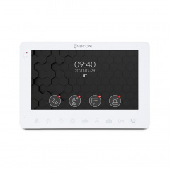 Комплект видеодомофона и видеопанель BCOM BD-780FHD White Kit Винница
