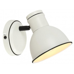 Бра Candellux Zumba 18x14 см Бело-черный (91-72115) Киев