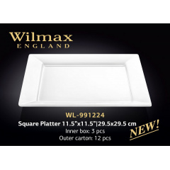 Блюдо Wilmax квадратное 29,5 х 29,5 см 991224 WL Киев