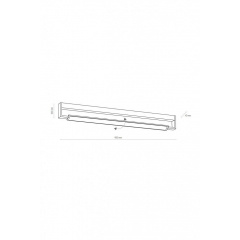 Потолочный светильник DEKSTER LED IP44 WH TK-Lighting 3502 Вишневое