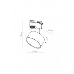 Трековый светильник TRACER GX53 WH TK-Lighting 4397 Прилуки