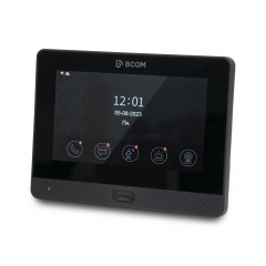 Видеодомофон Wi-Fi 7 BCOM BD-760FHD/T Black с поддержкой Tuya Smart Каменское