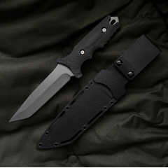 Нож тактический Gorillas BBQ 4994 25 см Черный (KN145) Весёлое